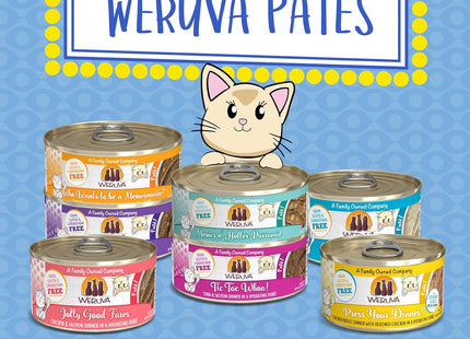 Wet Cat Food, Tic Tac Whoa with Tuna and Salmon Pate, 5.5Oz Can, Pack of 8