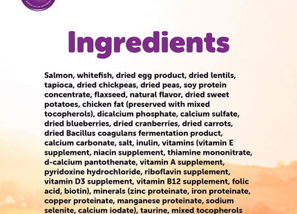 Salmon Small Breed Dry Dog Food, 4-Pound Bag