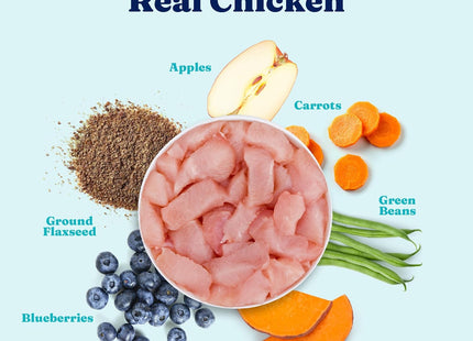 Weight Management Dog Food Wet - High Fiber Grain Free Dog Food Wet Recipe W/Real Chicken, Sweet Potato & Green Beans - Healthy Weight & Gut Health Support for Dogs - 6Ct/12.5Oz Cans