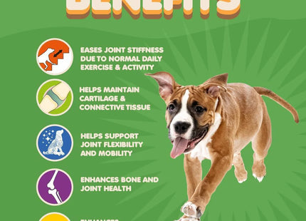 Collagen for Dogs and Cats Joint Supplement with Vitamin C 60 Pills Support