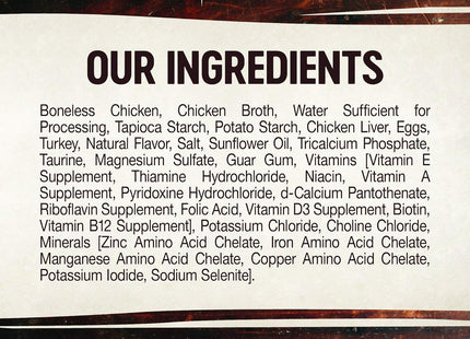 CORE Signature Selects Shredded Adult Wet Cat Food, Natural, Protein-Rich, Grain Free, 2.8 Ounce, 12 Pack (Chicken & Turkey)