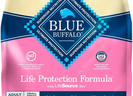 Life Protection Formula Natural Adult Small Breed Dry Dog Food, Chicken and Brown Rice 6-Lb