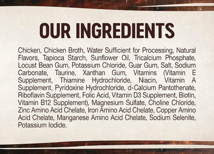 CORE Tiny Tasters Pate Adult Wet Cat Food, Natural, Protein-Rich, Grain Free, 1.75 Ounce Pouch, 12 Pack (Chicken)