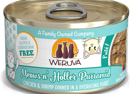 Wet Cat Food, Tic Tac Whoa with Tuna and Salmon Pate, 5.5Oz Can, Pack of 8