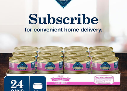 Homestyle Recipe Adult Small Breed Wet Dog Food, Made with Natural Ingredients, Chicken Recipe, 5.5-Oz Cans (24 Count)