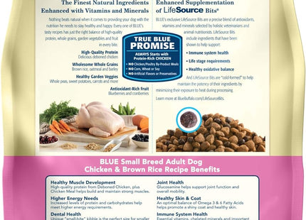 Life Protection Formula Natural Adult Small Breed Dry Dog Food, Chicken and Brown Rice 6-Lb