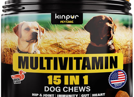 15 in 1 Dog Multivitamin Supplements Immunity Digestion Joint and Heart Health