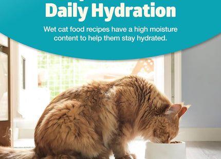 Freedom Grain-Free Adult Wet Cat Food, Complete & Balanced Nutrition for Indoor Cats, Made with Natural Ingredients, Fish Recipe, 5.5-Oz Cans (24 Count)