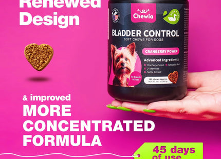 Dog UTI Treatment Dog Cranberry Supplement for Bladder Kidney Health Urinary