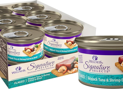 CORE Signature Selects Shredded Adult Wet Cat Food, Natural, Protein-Rich, Grain Free, 2.8 Ounce, 12 Pack (Chicken & Turkey)