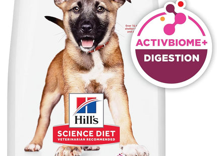 Large Breed Puppy Food, DHA to Support Healthy Development, Chicken & Brown Rice Dry Dog Food, 15.5 Lb. Bag