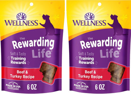 Rewarding Life Dog Treats, Training Treat, Grain Free, Soft Chicken & Lamb (6 Ounce Bag)