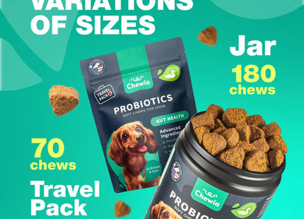 Probiotics for Dogs Support Gut Health Immunity Yeast Balance Itchy Skin