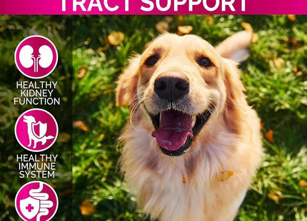 Dog UTI Treatment Cranberry Supplement for Dogs UTI Bladder Control 120 Chews
