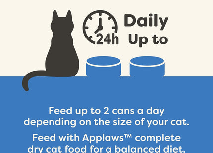 Natural Wet Cat Food, 24 Pack, Limited Ingredient Canned Wet Cat Food, Tuna Fillet in Broth, 2.47Oz Cans