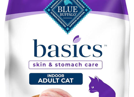 Basics Grain-Free Dry Cat Food, Skin & Stomach Care, Limited Ingredient Diet for Indoor Cats, Turkey & Potato Recipe, 11-Lb. Bag