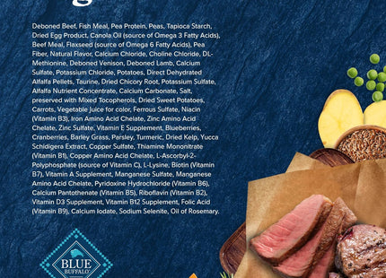 Wilderness Adult Dry Cat Food, Rocky Mountain Recipe, Chicken-Free & Grain-Free Recipe Made with Natural Ingredients, Red Meat, 4-Lb Bag