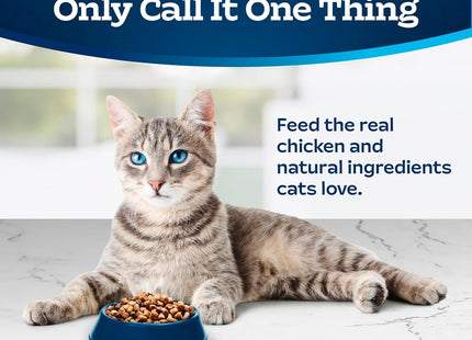 Tastefuls Natural Dry Food for Adult Indoor Cats, Chicken & Brown Rice Recipe, 15-Lb. Bag