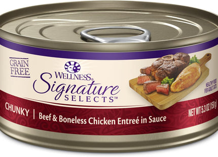CORE Signature Selects Shredded Adult Wet Cat Food, Natural, Protein-Rich, Grain Free, 2.8 Ounce, 12 Pack (Chicken & Turkey)