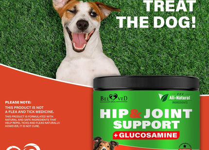 Dog Hip and Joint Supplement & Arthritis Pain Relief Treats Glucosamine Chondroitin MSM Soft Chews for Senior Dogs Natural Medicine & Support Mobility Turmeric Vitamins for Dysplasia USA