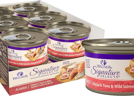 CORE Signature Selects Shredded Adult Wet Cat Food, Natural, Protein-Rich, Grain Free, 2.8 Ounce, 12 Pack (Chicken & Turkey)