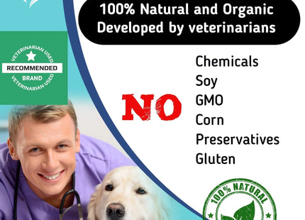 Hemp Calming Chews for Dogs Puppy Pet Separation Anxiety Relief Treats for Dog