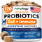 Probiotics for Dogs 170 Chews Dog Digestive Enzymes Prebiotics Support Gut