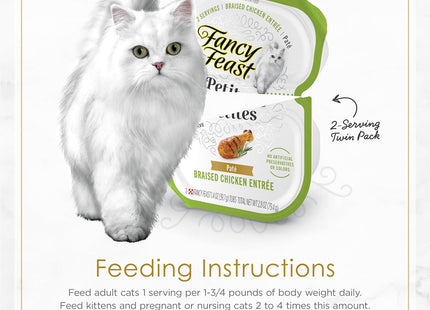Purina  Gourmet Wet Cat Food Variety Pack, Petites Pate Collection, Break-Apart Tubs, 24 Servings - (Pack of 12) 2.8 Oz. Tubs