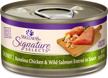CORE Signature Selects Shredded Adult Wet Cat Food, Natural, Protein-Rich, Grain Free, 2.8 Ounce, 12 Pack (Chicken & Turkey)