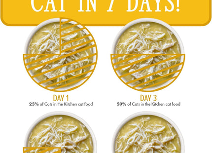 Cats in the Kitchen, Pumpkin Lickin' Chicken with Chicken Breast in Pumpkin Soup Cat Food, 3Oz Pouch (Pack of 12)