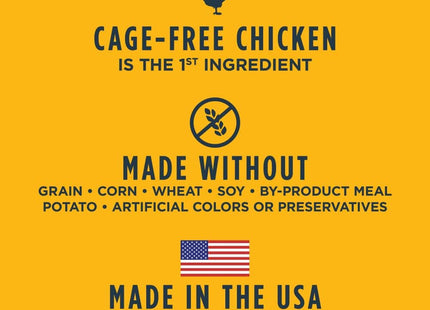 Raw Boost, Natural Dry Cat Food with Freeze Dried Pieces, High Protein, Grain Free Recipe - Real Chicken, 10 Lb. Bag