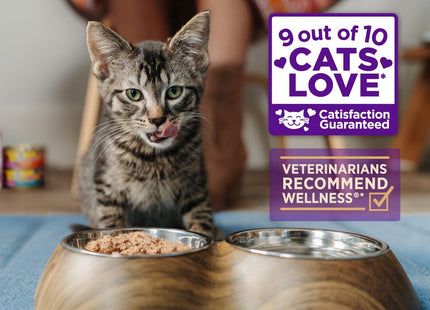 CORE Signature Selects Shredded Adult Wet Cat Food, Natural, Protein-Rich, Grain Free, 2.8 Ounce, 12 Pack (Chicken & Turkey)