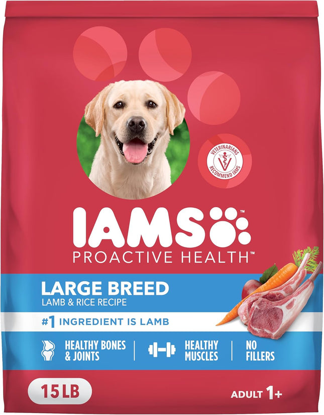 Proactive Health Large Breed Adult Dry Dog Food Lamb & Rice Recipe, 15 Lb. Bag