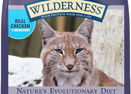 Wilderness Nature'S Evolutionary Diet High-Protein, Grain-Free Natural Dry Food for Adult Cats, Chicken, 6-Lb. Bag