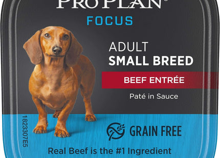 Wet Dog Food for Small Dogs Adult Small Breed Turkey Entree High Protein Dog Food - (12) 3.5 Oz. Trays