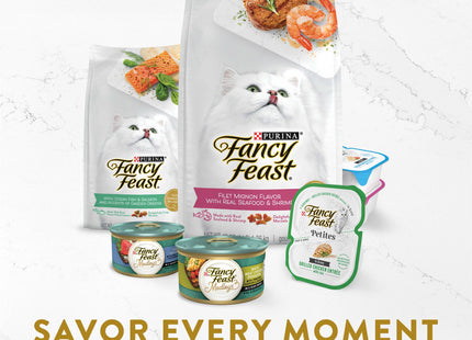 Purina  Appetizers Wet Cat Food, Steamed Alaskan Salmon, 1.1 Oz Trays (10 Pack)