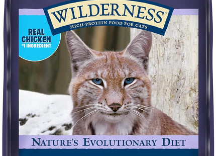 Wilderness Nature'S Evolutionary Diet High-Protein, Grain-Free Natural Dry Food for Adult Cats, Chicken, 6-Lb. Bag