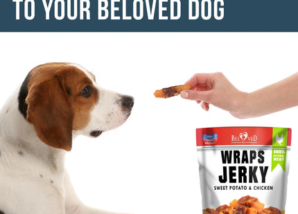 Chicken Jerky Dog Treats 24 Oz Human-Grade Grain-Free Sweet Potato