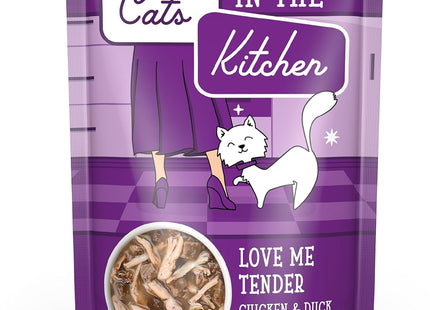 Cats in the Kitchen, Pumpkin Lickin' Chicken with Chicken Breast in Pumpkin Soup Cat Food, 3Oz Pouch (Pack of 12)