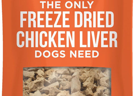 Freeze-Dried Beef Liver Treats, Single Ingredient, 8 Oz | High Protein, Single-Ingredient USDA Beef Liver - Training & Rewarding - for Multi-Dog Households