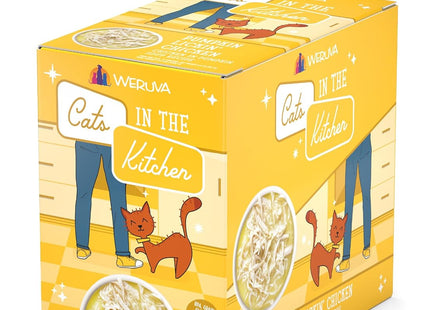 Cats in the Kitchen, Pumpkin Lickin' Chicken with Chicken Breast in Pumpkin Soup Cat Food, 3Oz Pouch (Pack of 12)