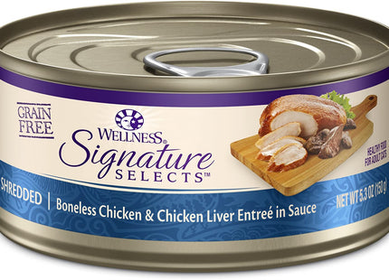 CORE Signature Selects Shredded Adult Wet Cat Food, Natural, Protein-Rich, Grain Free, 2.8 Ounce, 12 Pack (Chicken & Turkey)