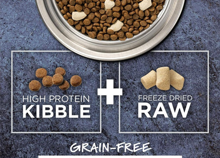 Raw Boost, Natural Dry Cat Food with Freeze Dried Pieces, High Protein, Grain Free Recipe - Real Chicken, 10 Lb. Bag