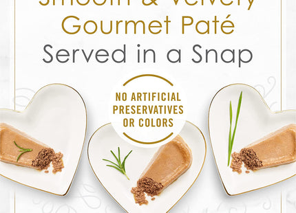 Purina  Gourmet Wet Cat Food Variety Pack, Petites Pate Collection, Break-Apart Tubs, 24 Servings - (Pack of 12) 2.8 Oz. Tubs