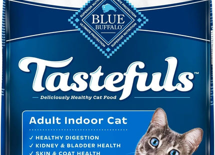 Tastefuls Natural Dry Food for Adult Indoor Cats, Chicken & Brown Rice Recipe, 15-Lb. Bag