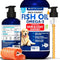 Omega 3 Fish Oil for Dogs 16 FL OZ Better than Salmon Oil Skin and Coat Defense