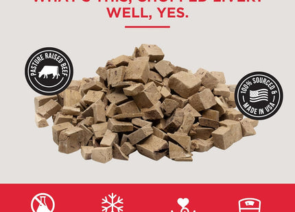 Freeze-Dried Beef Liver Treats, Single Ingredient, 8 Oz | High Protein, Single-Ingredient USDA Beef Liver - Training & Rewarding - for Multi-Dog Households