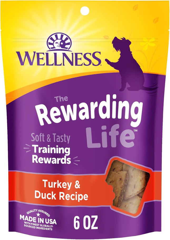 Rewarding Life Dog Treats, Training Treat, Grain Free, Soft Chicken & Lamb (6 Ounce Bag)