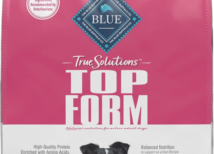 True Solutions Top Form Natural Active Breed Adult Dry Dog Food, Chicken 11-Lb