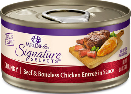 CORE Signature Selects Shredded Adult Wet Cat Food, Natural, Protein-Rich, Grain Free, 2.8 Ounce, 12 Pack (Chicken & Turkey)